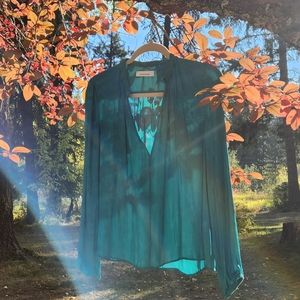 Samsoe x Samsoe Quetzal Green Tunic